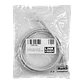 Cable Patch LINKMADE Cat5e Gris LSZH 1.5 metros Inyectado Multifilar para Conexiones Rápidas - Miniatura 4