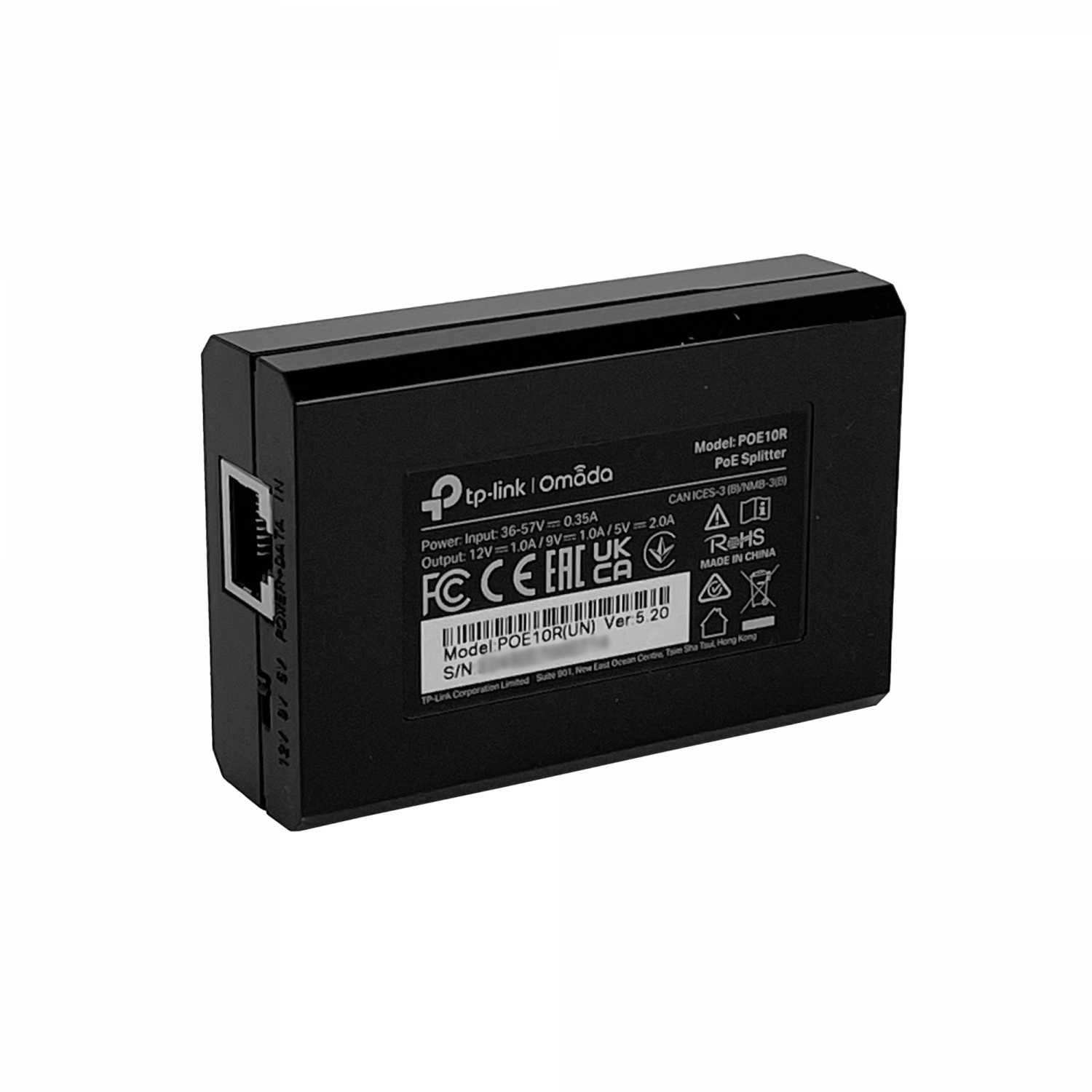 Splitter TP Link TL-POE10R, PoE, 10/100/1000Mbps RJ45, Plug and play 1