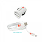 Cargador 2-USB-Hembra-AH 5V 2,1A Auto/12V-24V/Macho-Encendedor Vehicul - Miniatura 1