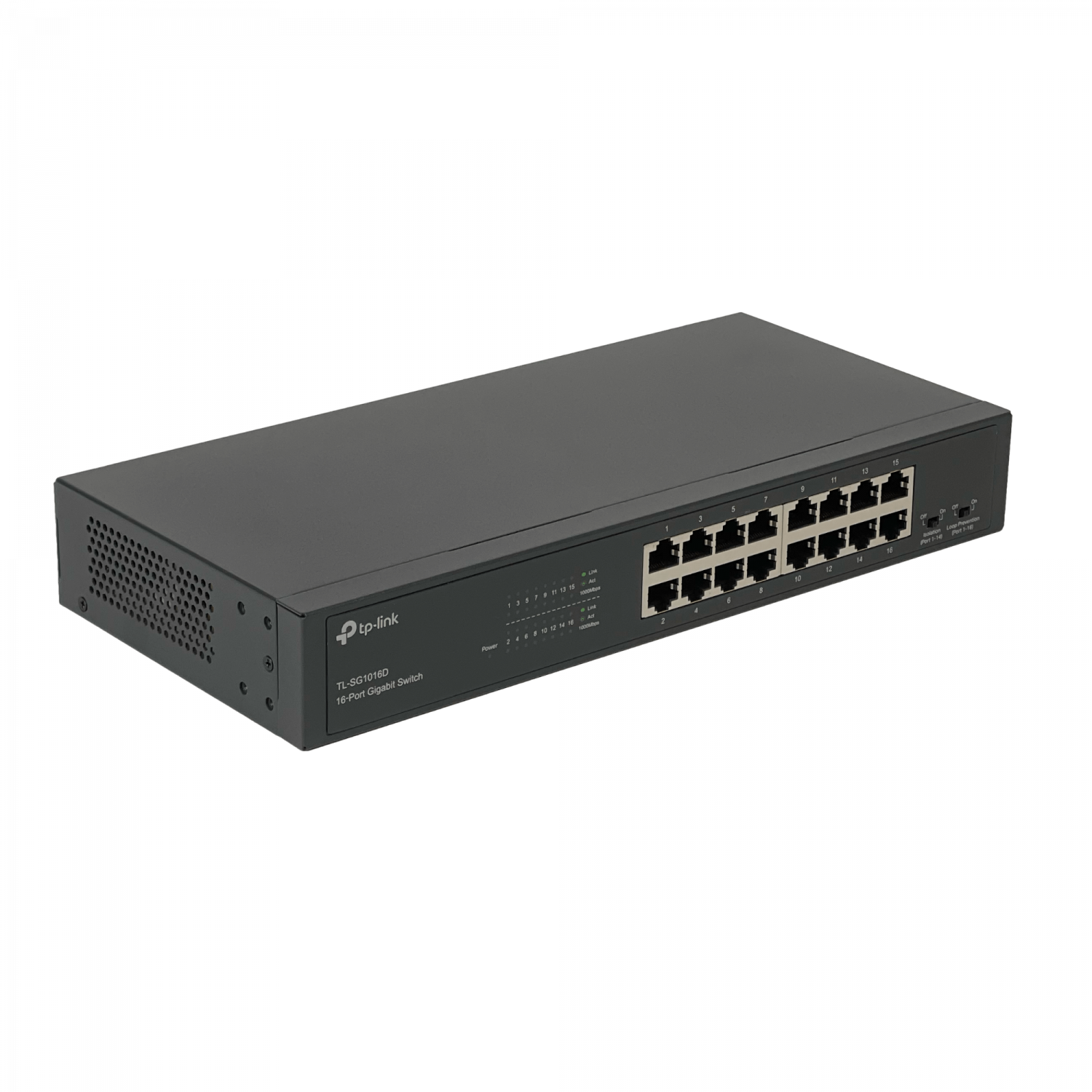 Switch TP-LINK TL-SG1016D 16 Puertos Gigabit, Compacto, Auto MDI/MDIX, Rackable, Plug&Play, No Admin 4