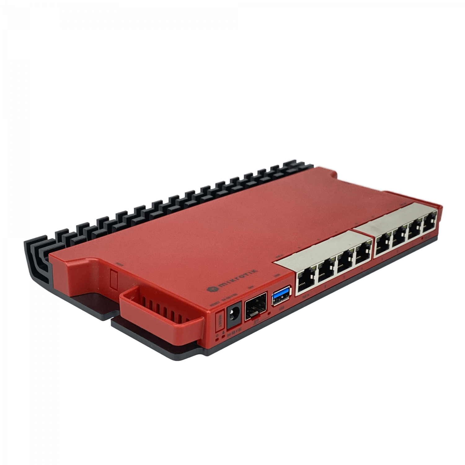 Router MikroTik L009UiGS-RM - x8 Puertos, x1 Puerto SFP, CPU ARM de Doble Núcleo, 512MB RAM 3