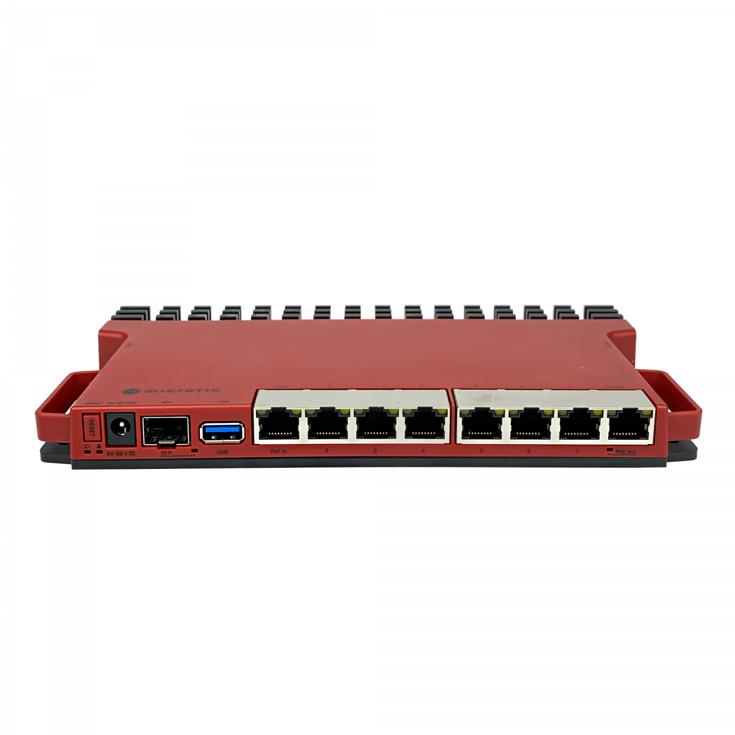 Router MikroTik L009UiGS-RM - x8 Puertos, x1 Puerto SFP, CPU ARM de Doble Núcleo, 512MB RAM 6