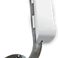Soporte Exterior LINKMADE BAM-90 90cm Abatible Galvanizado para Muro - Miniatura 5
