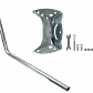 Soporte LINKMADE para Muro Exterior, Abatible, Galvanizado, 120cm - Miniatura 2