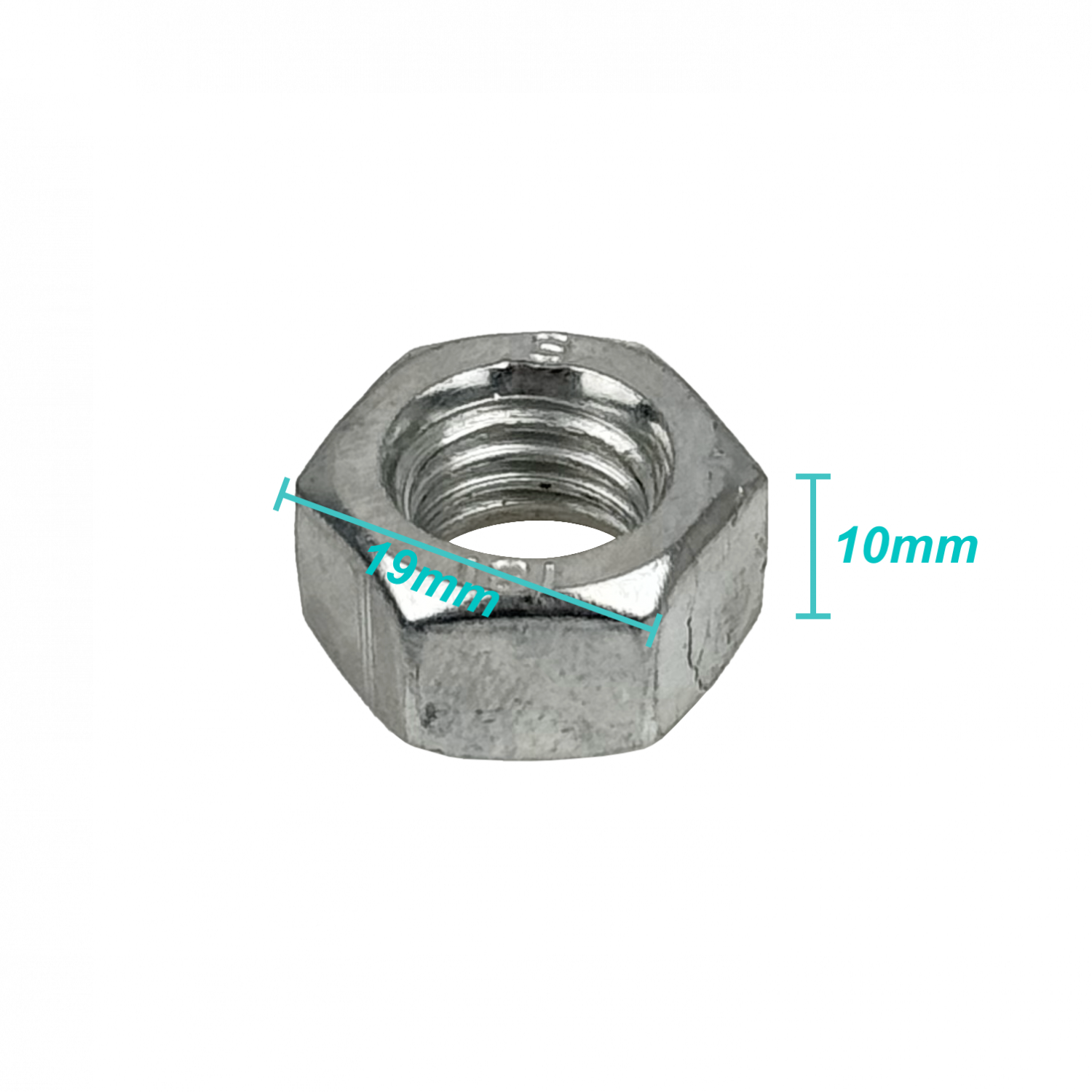 M12 Tuerca Hexagonal-3/4p 19mm 1-und compatible con Sinfin M12-285 3