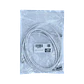Cable Patch LINKMADE Cat6a U/FTP Blanco LSZH 3 metros Inyectado Multifilar - Miniatura 3