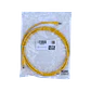 Cable Patch LINKMADE Cat6a U/FTP 2mt Amarillo LSZH Inyectado Multifilar - Miniatura 1