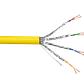 Cable Patch LINKMADE Cat6a U/FTP 3mt Amarillo LSZH Inyectado Multifilar - Miniatura 2