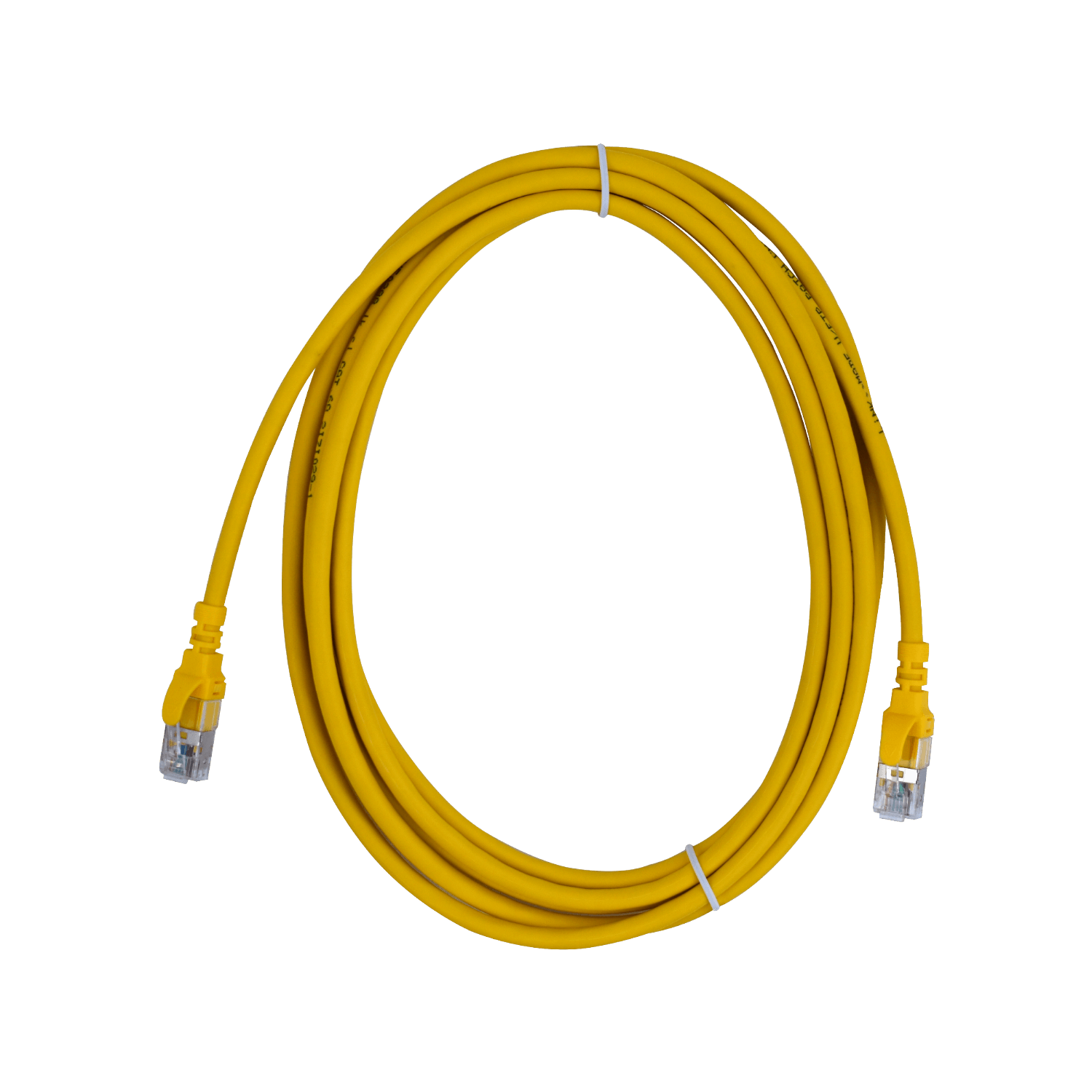 Cable Patch LINKMADE Cat6a U/FTP 3mt Amarillo LSZH Inyectado Multifilar 3
