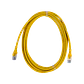 Cable Patch LINKMADE Cat6a U/FTP 3mt Amarillo LSZH Inyectado Multifilar - Miniatura 3