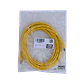 Cable Patch LINKMADE Cat6a U/FTP 7mt Amarillo LSZH Inyectado Multifilar - Miniatura 3
