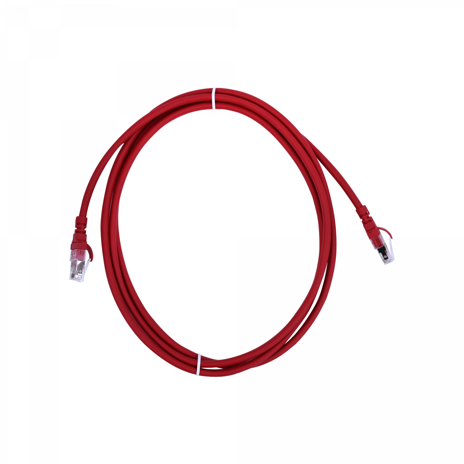 Cable Patch LINKMADE Cat6a U/FTP 2mt Rojo LSZH Inyectado Multifilar 1