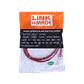 Cable Patch LINKMADE Cat6a U/FTP 2mt Rojo LSZH Inyectado Multifilar - Miniatura 3