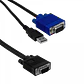 Cable KVM USB VGA 1.8m MINITAR para ERU-8, ECAB2043-1.8M - Miniatura 2