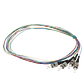 ST/UPC OM1 Multimodo 1,5mt 4-Unidades Pigtail 62.5/125um 0,9mm 150cm - Miniatura 3