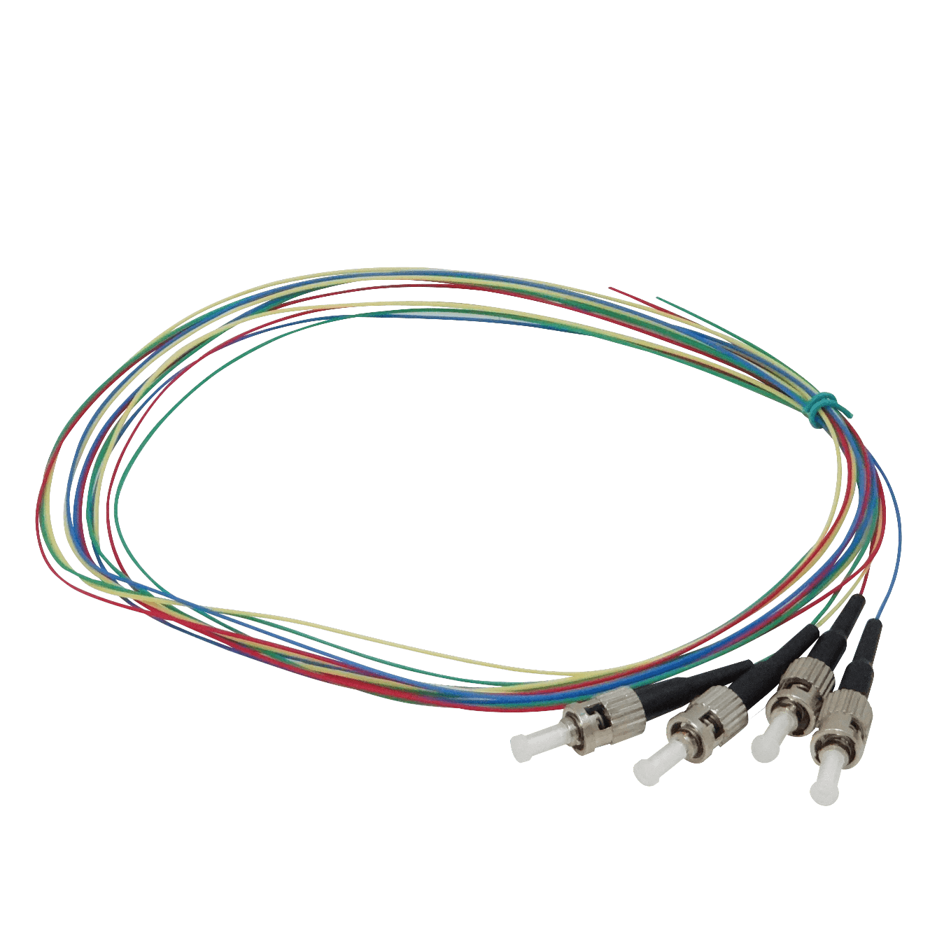 ST/UPC OM1 Multimodo 1,5mt 4-Unidades Pigtail 62.5/125um 0,9mm 150cm 3