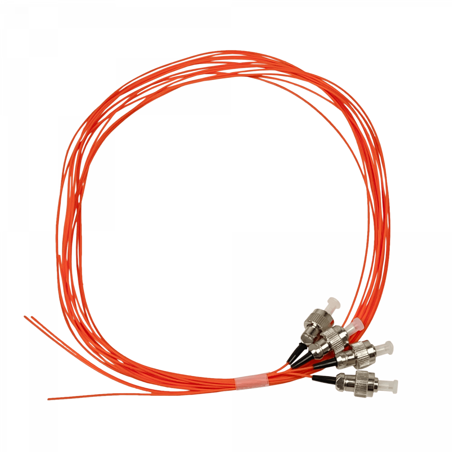 Pigtail de Fibra Óptica Monomodo SC/UPC 1.5m LSZH - Paquete de 4 Unidades - JFMF-4 1