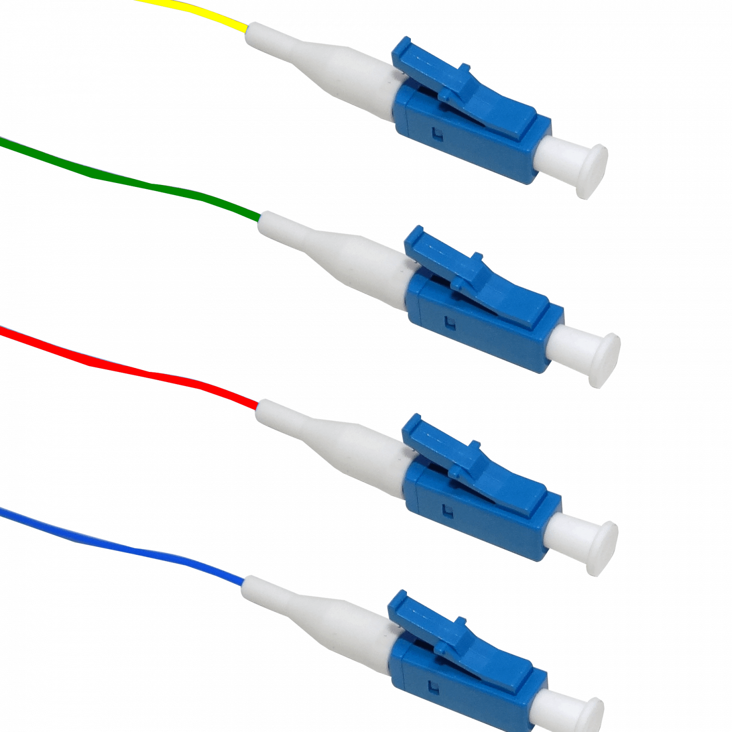 LC/UPC SM 1,5mt 4-unidades Pigtail 150cm 0,9mm 1.5mt MonoModo 9/125um 1