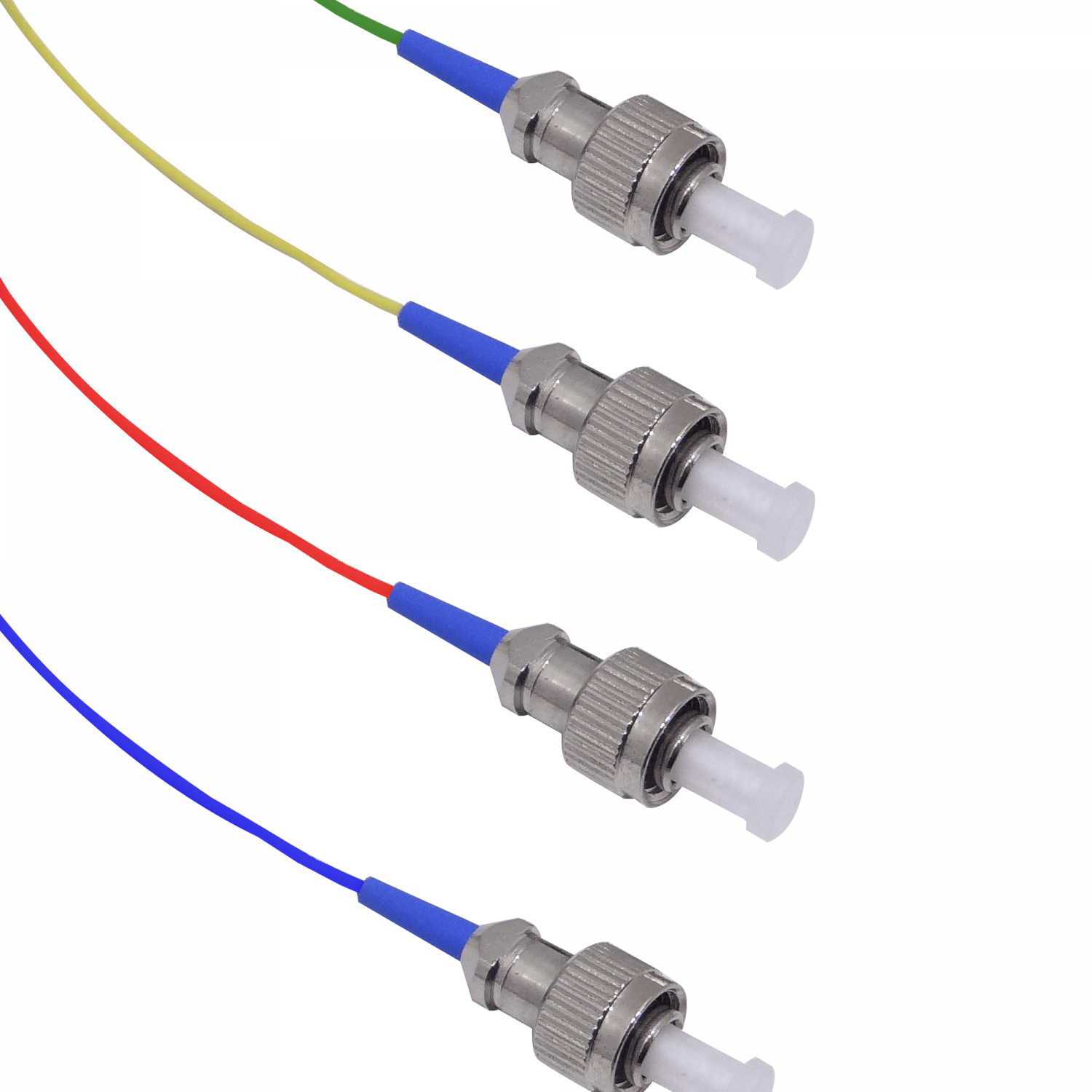 FC/UPC SM 1,5mt 4-unidades Pigtail 150cm 0,9mm 1.5mt MonoModo 9/125um 2