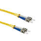 3mt ST-ST MonoModo SM Duplex Jumper Cable Fibra 9/125um 3mm - Miniatura 2