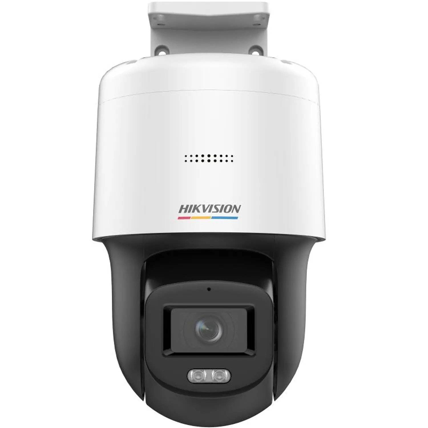 Camara IP Hikvision DS-2DE2C400SCG-E(F1) tipo speed dome PTZ, 4 MP, Lente fija 4mm, ColorVu, IP66 1