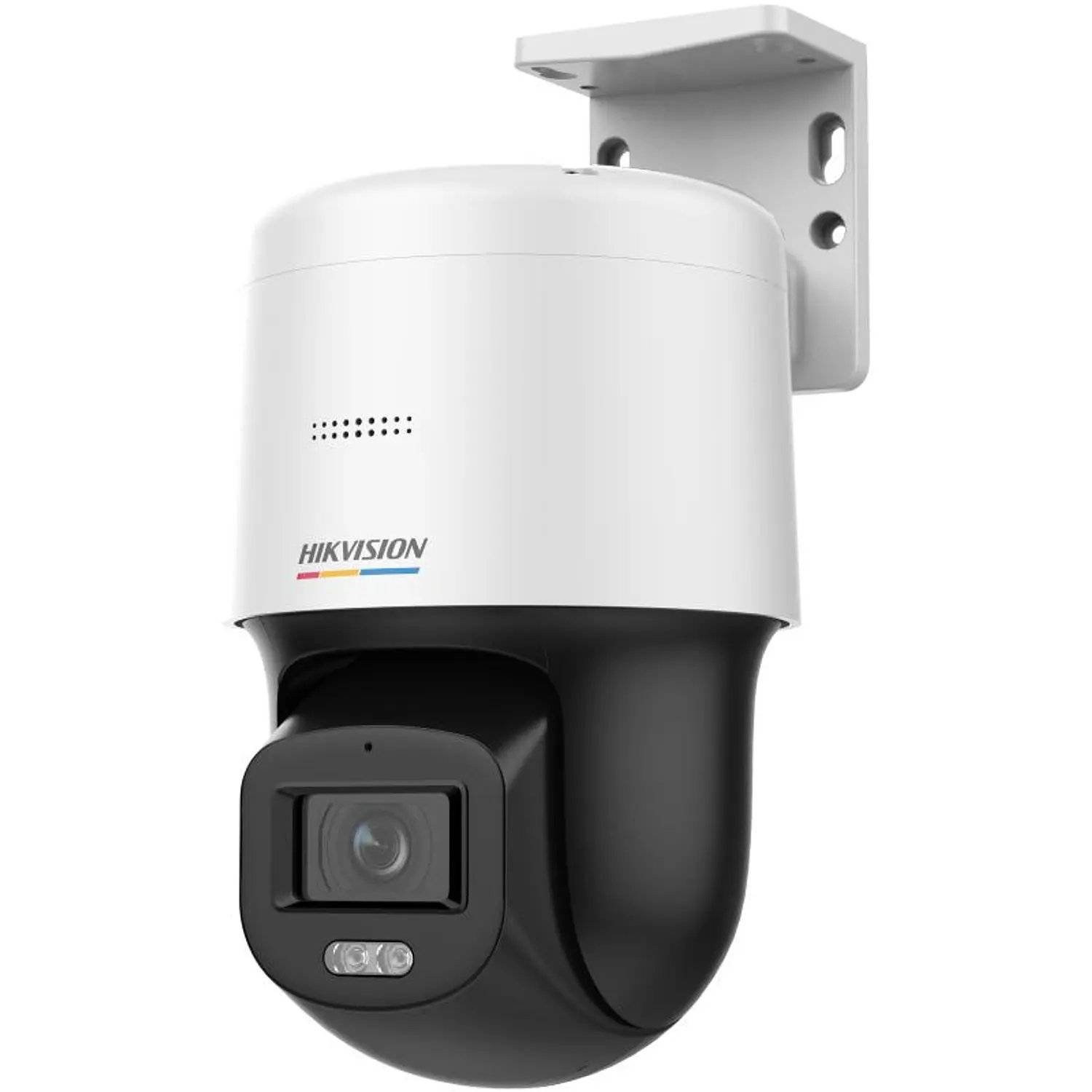 Camara IP Hikvision DS-2DE2C400SCG-E(F1) tipo speed dome PTZ, 4 MP, Lente fija 4mm, ColorVu, IP66 3