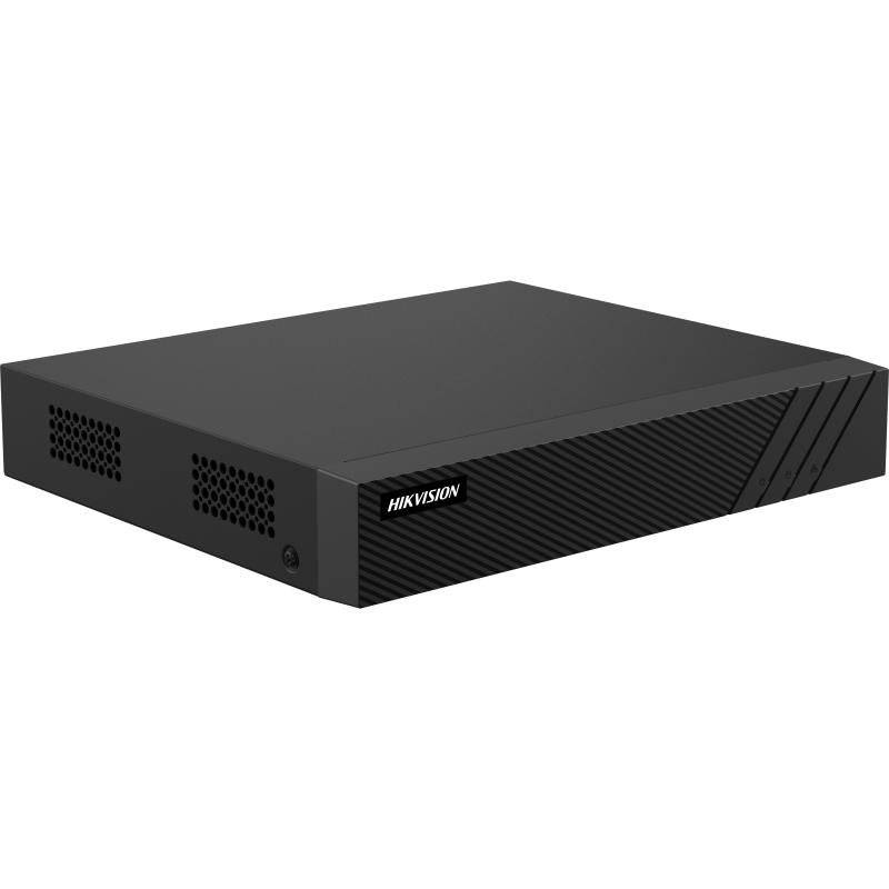 NVR Hikvision DS-7604NI-Q1/4P(E), 4 canales, Graba hasta 8 MP, 4 puertos PoE, H265+, H264+ 3
