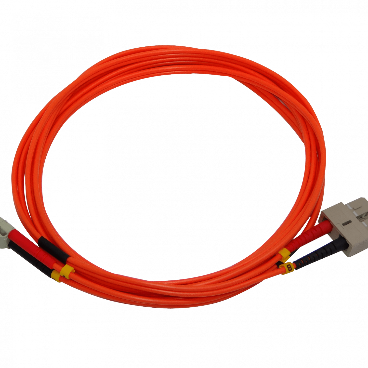 3mt LC-SC OM1 MultiModo MM Duplex Jumper Fibra 3mm 62.5/125um 2