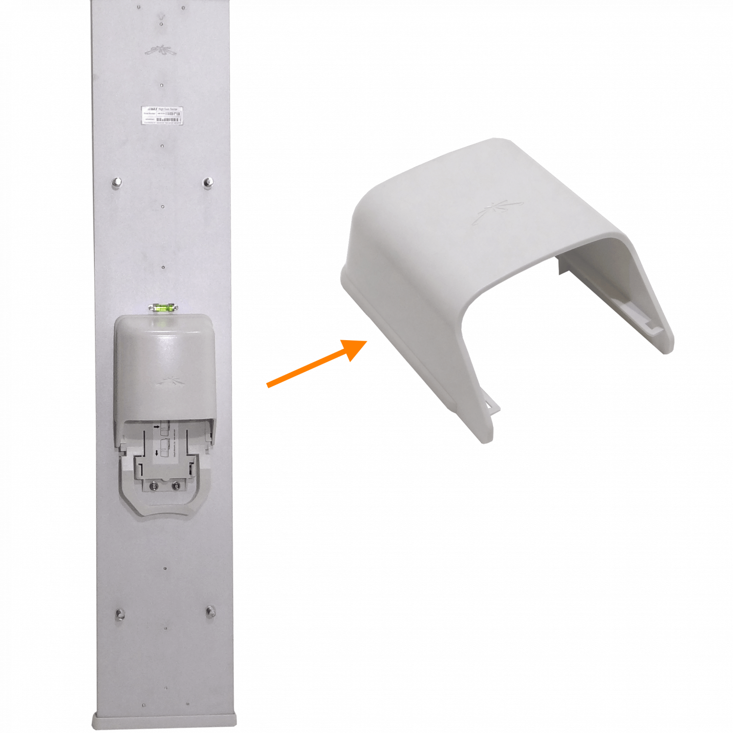 Antena Sectorial Ubiquiti AM-3G18-120 - 18dBi, 120°, 3GHz, 2x2 MIMO 1