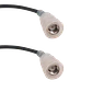 Conectores RP-SMA Macho a RP-SMA Macho para Antenas Dish Rocket Ubiquiti Cable Pigtail IP67 8cm - Miniatura 1