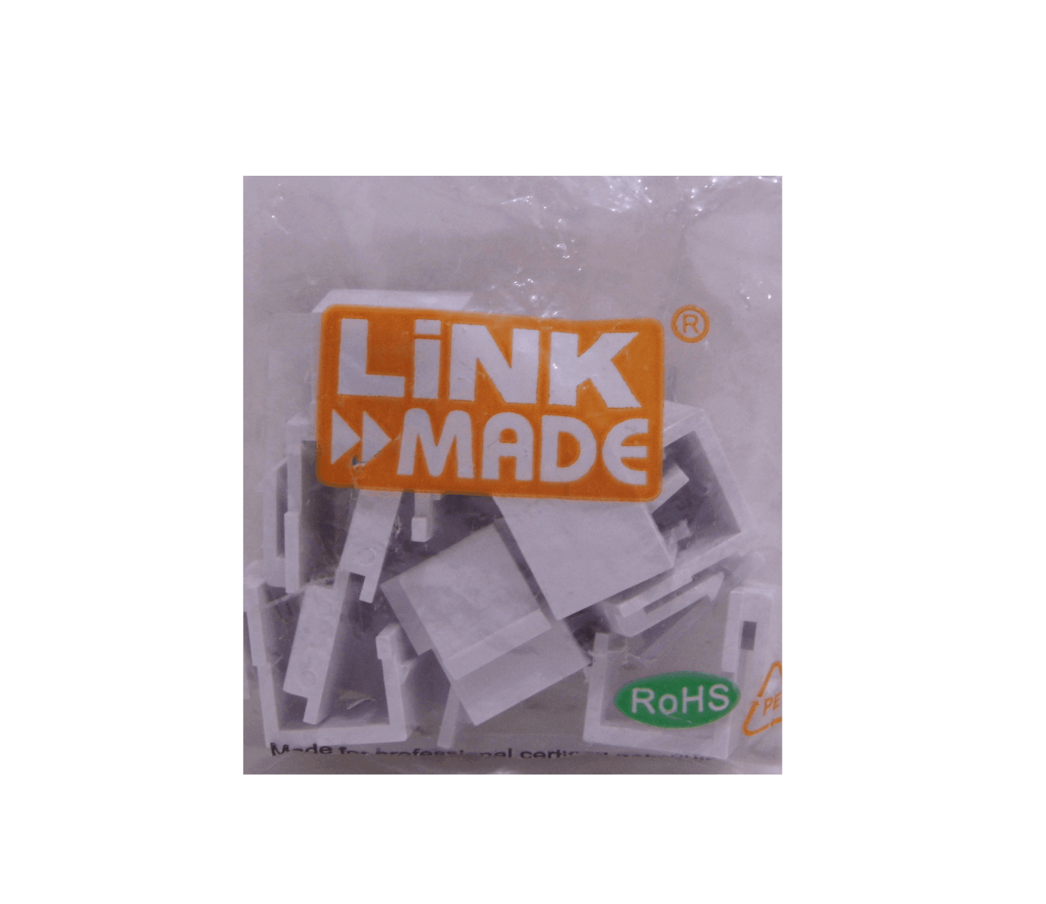 10-unidades Tapa Keystone Blanca Bolsa Modulo Ciego 2