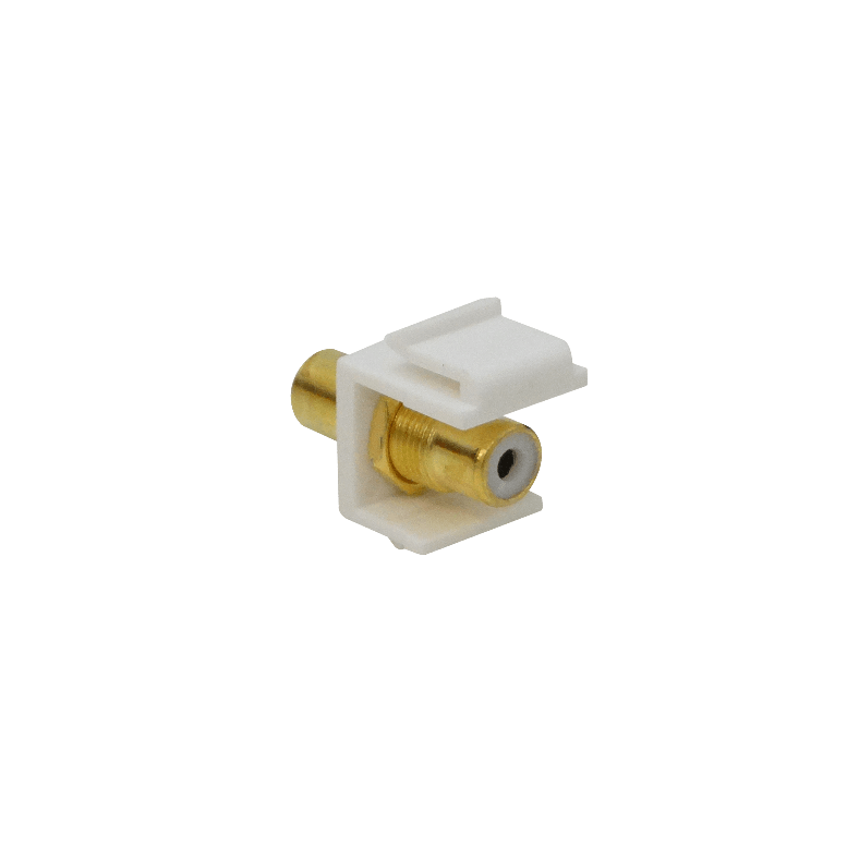 Blanco-RCA-H Blanco-RCA-H Keystone Blanco Hembra-Hembra H-H 1