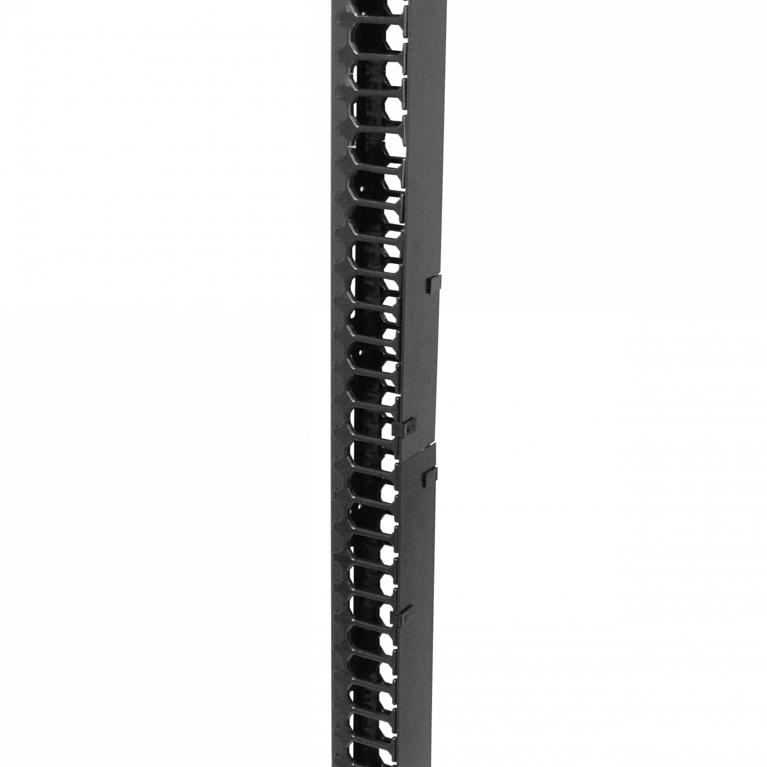 Organizador Vertical 37U 169cm, 2 Tapas Metálicas, Ancho 10cm, Profundidad 11cm 3