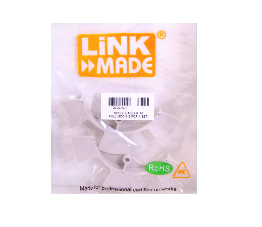 LINKMADE ORDENADOR PLASTICO ENRUTADOR FIBRAS 2-MEDIAS-LUNAS 1