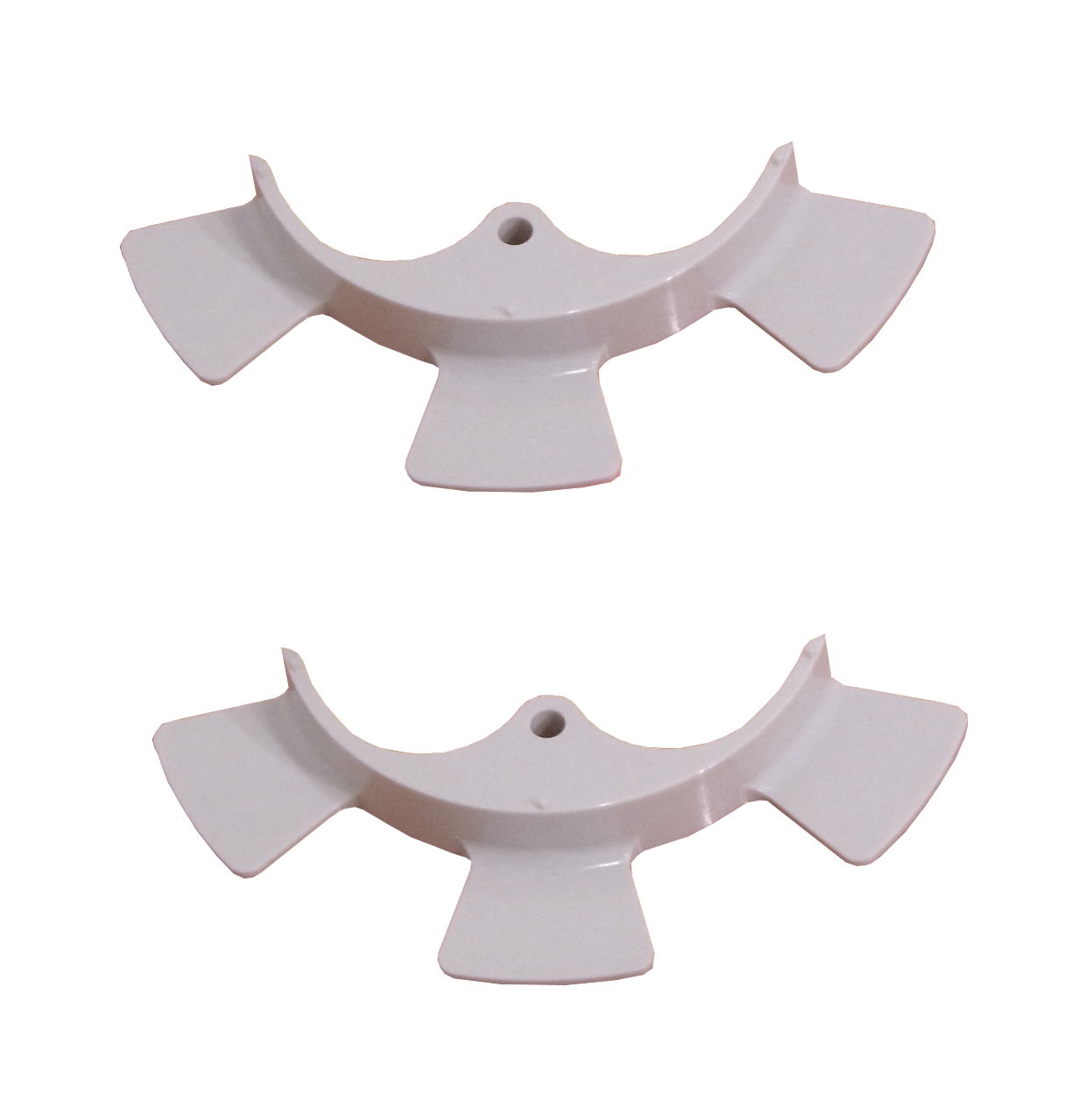 LINKMADE ORDENADOR PLASTICO ENRUTADOR FIBRAS 2-MEDIAS-LUNAS 2