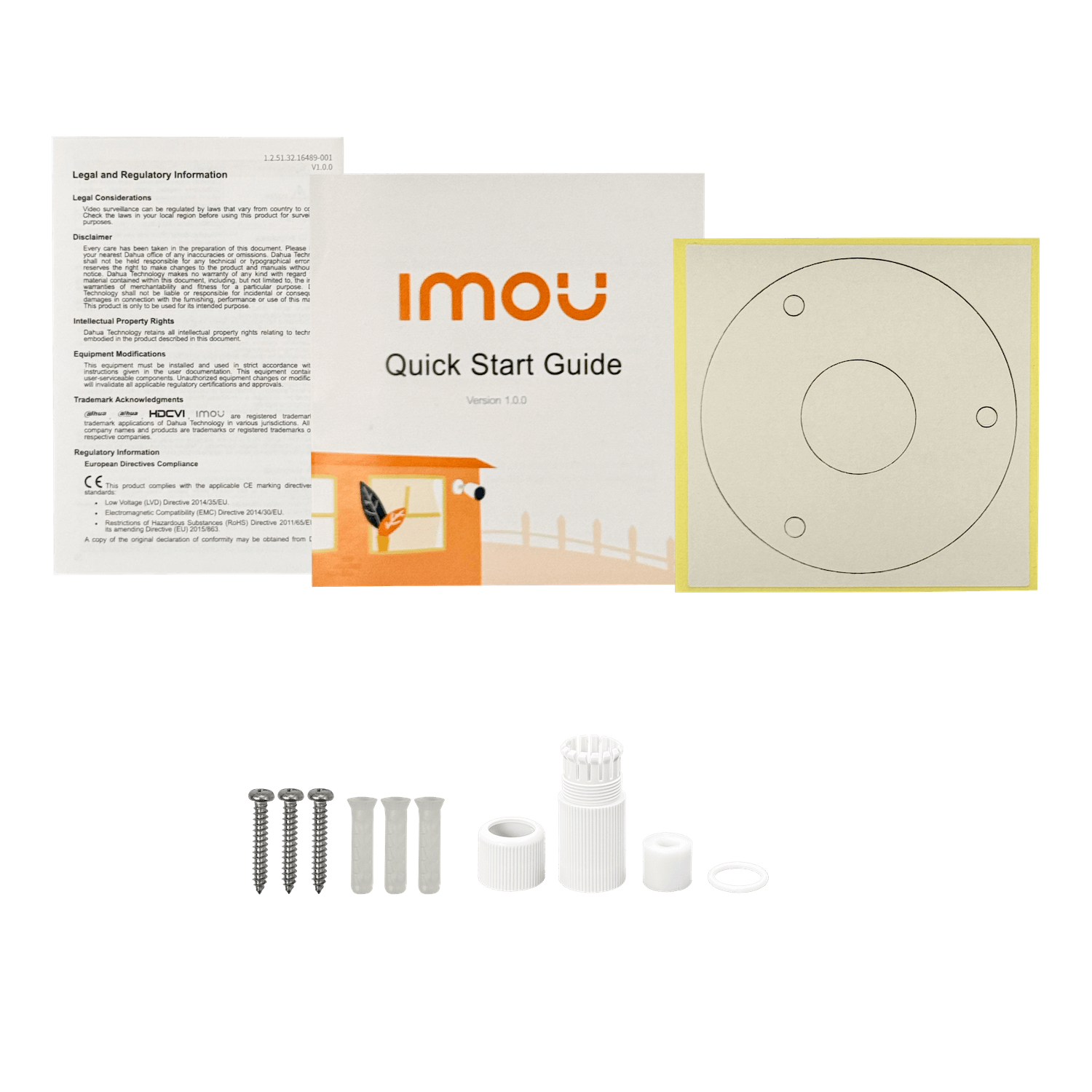 Cámara IP IMOU IPC-F22AN Bullet 2MP PoE IR 30m Full Color IP67 3