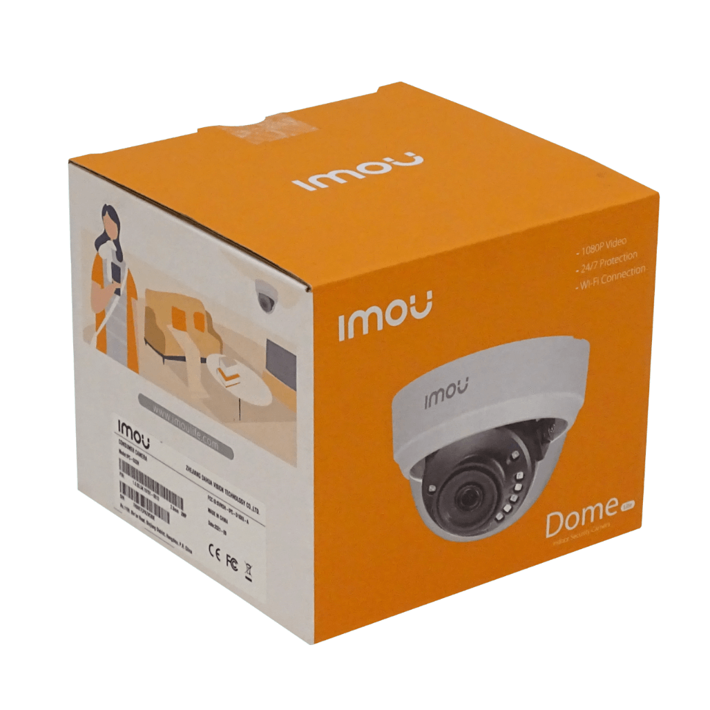 IMOU Camara Domo Wifi 2.4GHz 2MP IP MicroSD 2.8/3.6mm inc-12V/1A 4