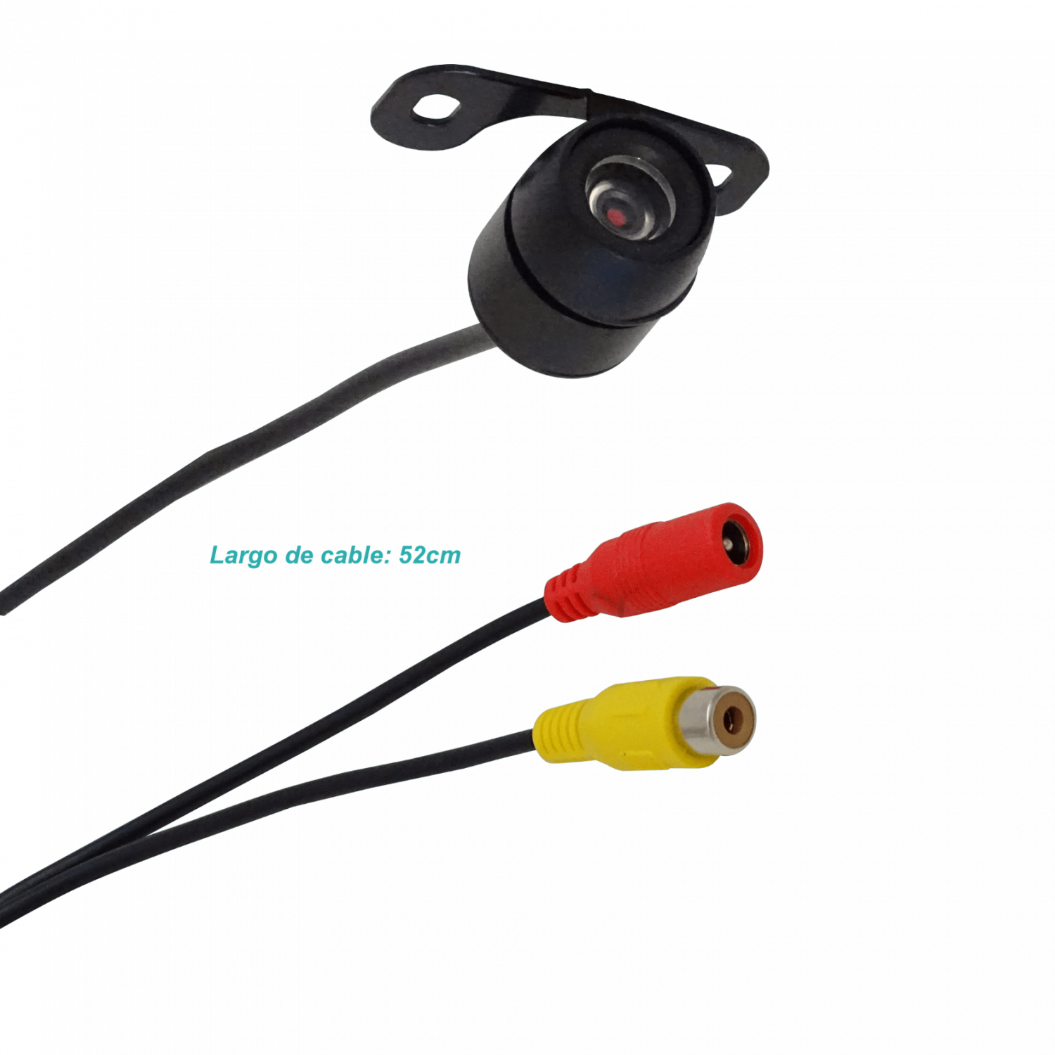 Cámara Analógica de Visión Trasera IP67 1024x768 RCA-H 12VDC 0,3A 2