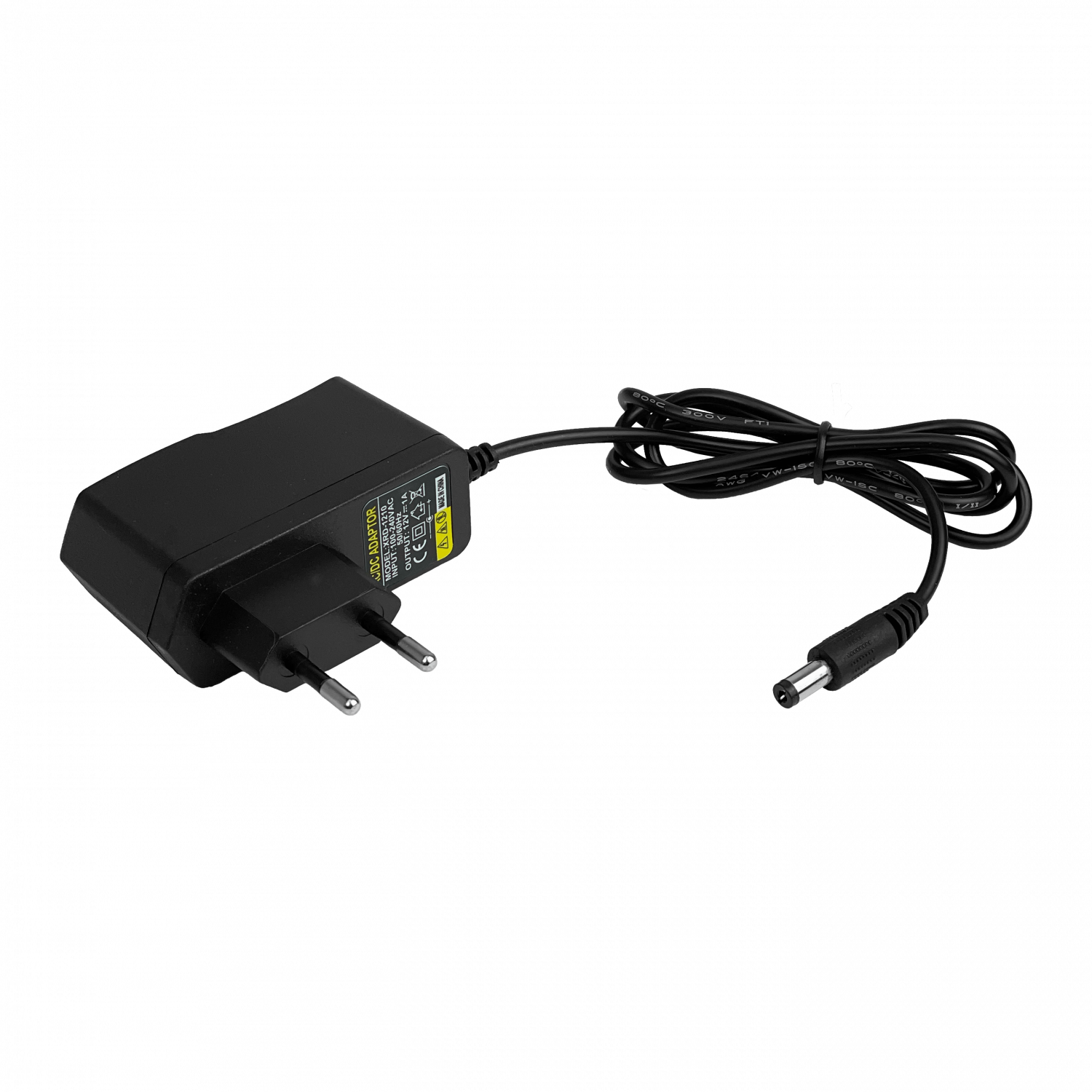 Fuente de Poder 12VDC 1A 12W, Plug 5.5x2.1mm, Transformador P1A-IT 4