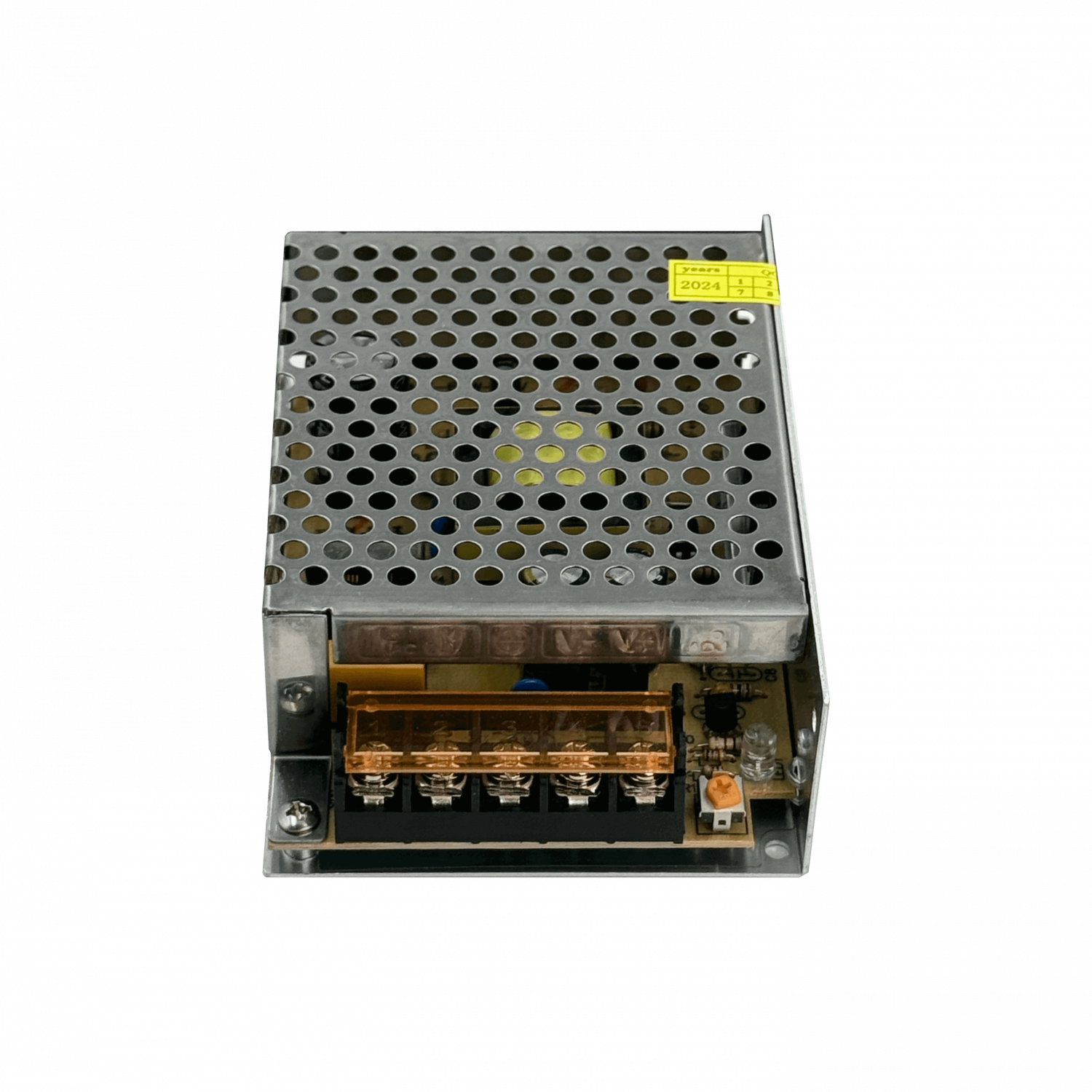 Fuente de Poder Open Frame 12VDC 5A 60W, IP20 Ajustable, Interior 100-240V 3