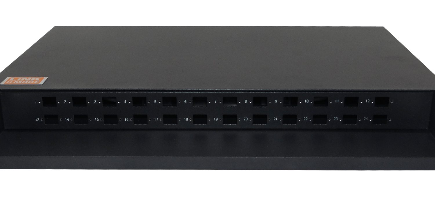 Panel Fibra LINKMADE CFR24CL-D Deslizable 24SC 48LC 1U Requiere Coplas 2