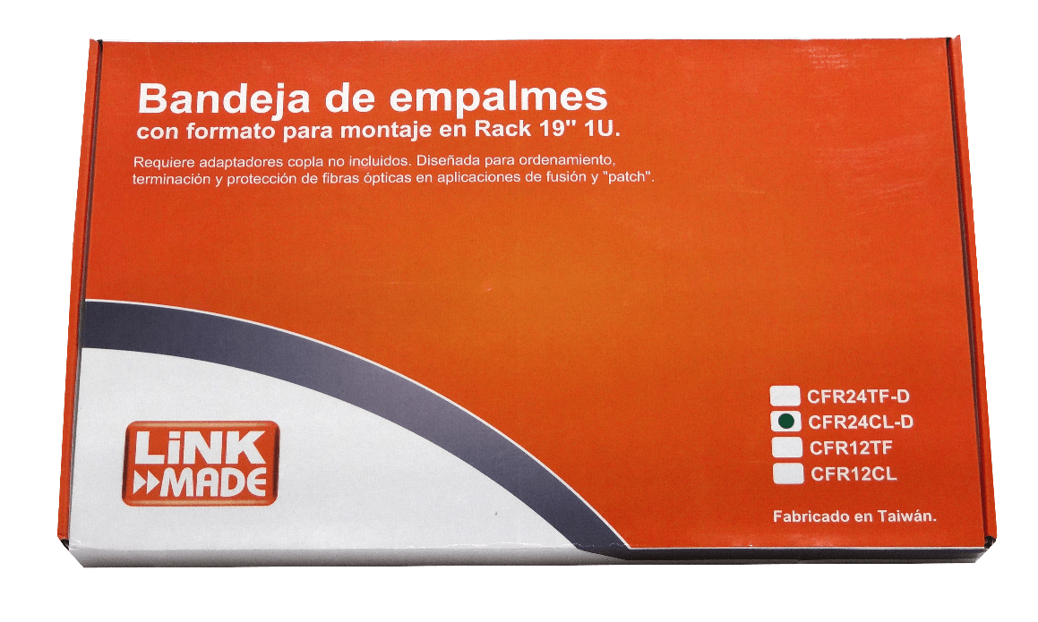 Panel Fibra LINKMADE CFR24CL-D Deslizable 24SC 48LC 1U Requiere Coplas 5