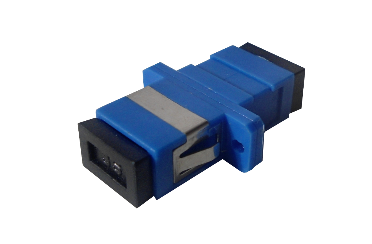 SC-SC Azul SM SX-Simplex Copla p/Fibra Adaptador p/Cabecera-CL/Caja 1