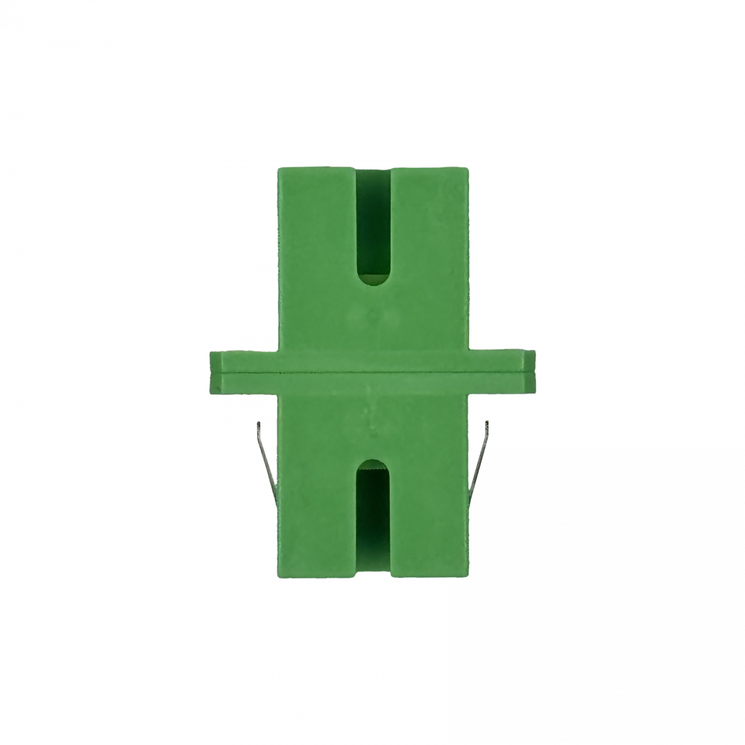 SC-SC/APC Verde SM SX-Simplex Copla p/Fibra Adaptador p/Cabecera-CL 1