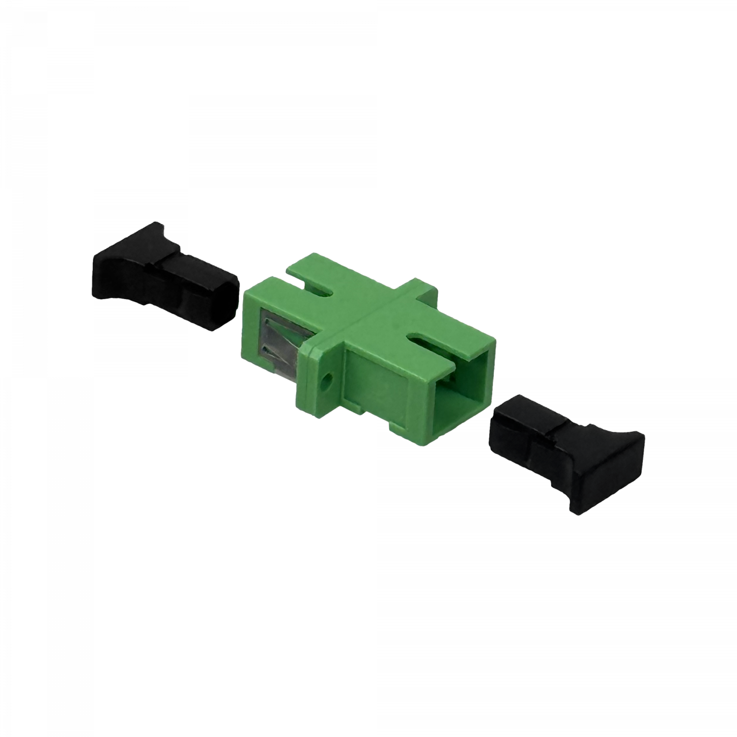 SC-SC/APC Verde SM SX-Simplex Copla p/Fibra Adaptador p/Cabecera-CL 3