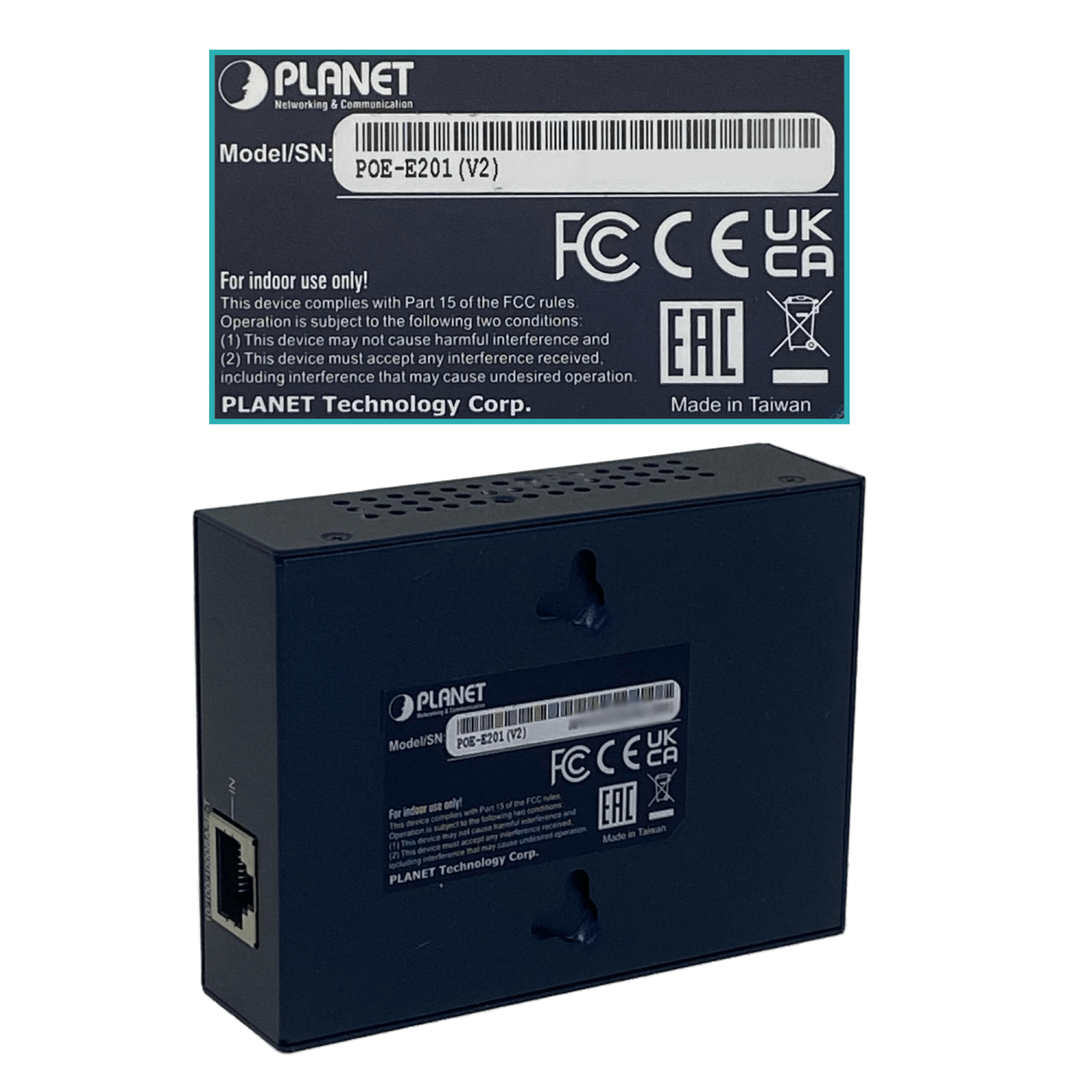 Extensor PoE+ PLANET POE-E201 - Amplía Ethernet Gigabit y PoE hasta 200 metros 5