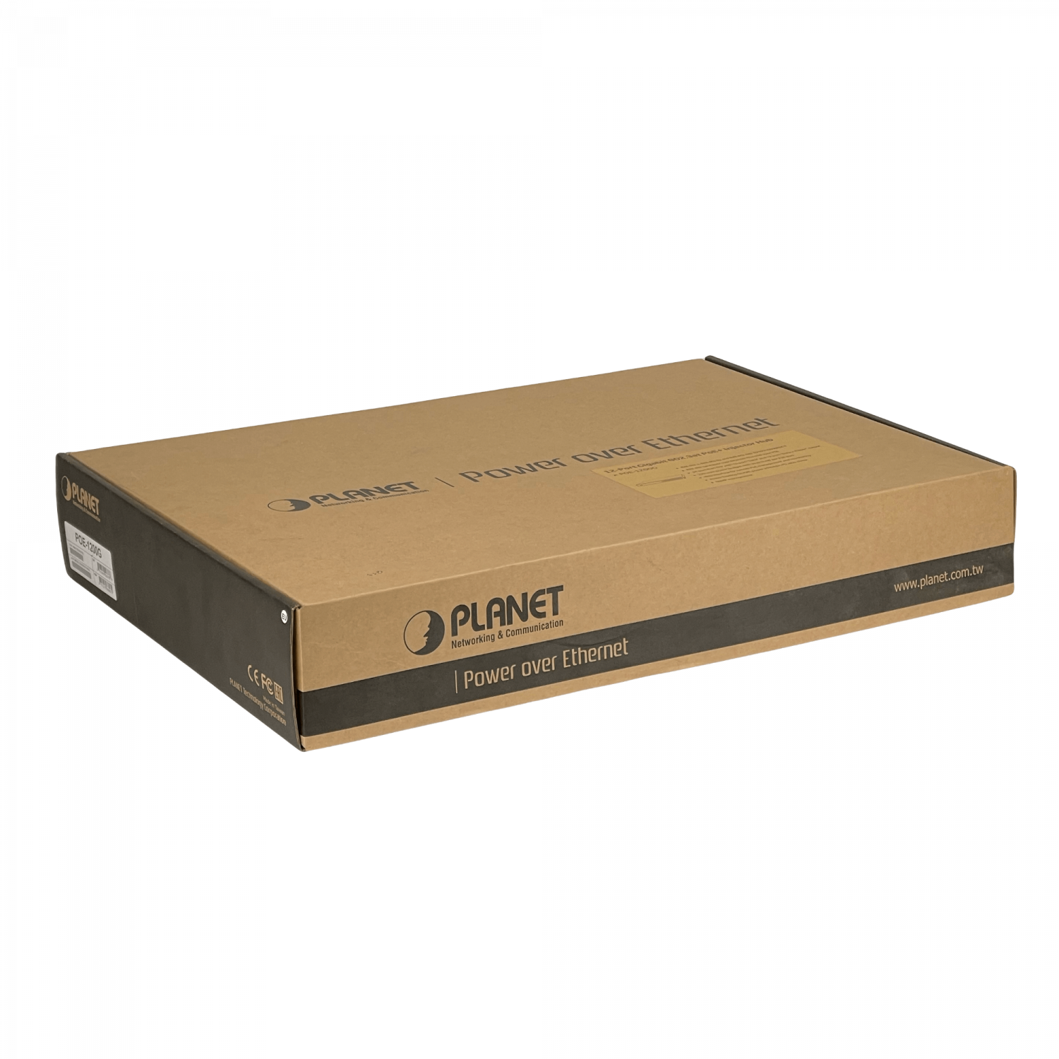 Hub PoE Gigabit de 12 Puertos PLANET POE-1200G, 220W, Administración Avanzada  3