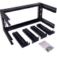 Bracket Mural 4U, LINKMADE, ajustable 30-45cm, 19-Pulgadas - Miniatura 4