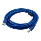 Cable USB 5m, A-Macho a B-Macho, Compatible con Impresoras - Miniatura 3