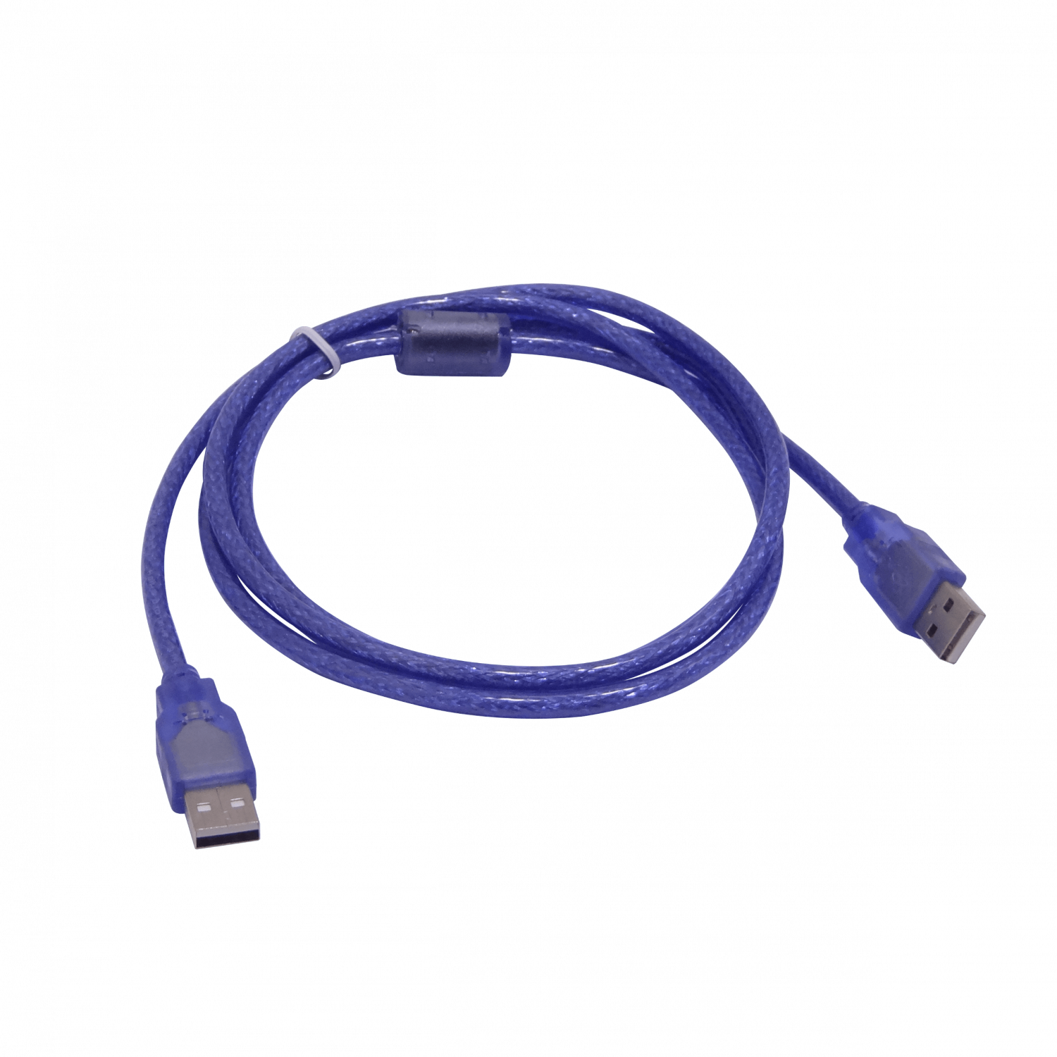 Cable USB Macho-Macho, 1.5m, Azul 1
